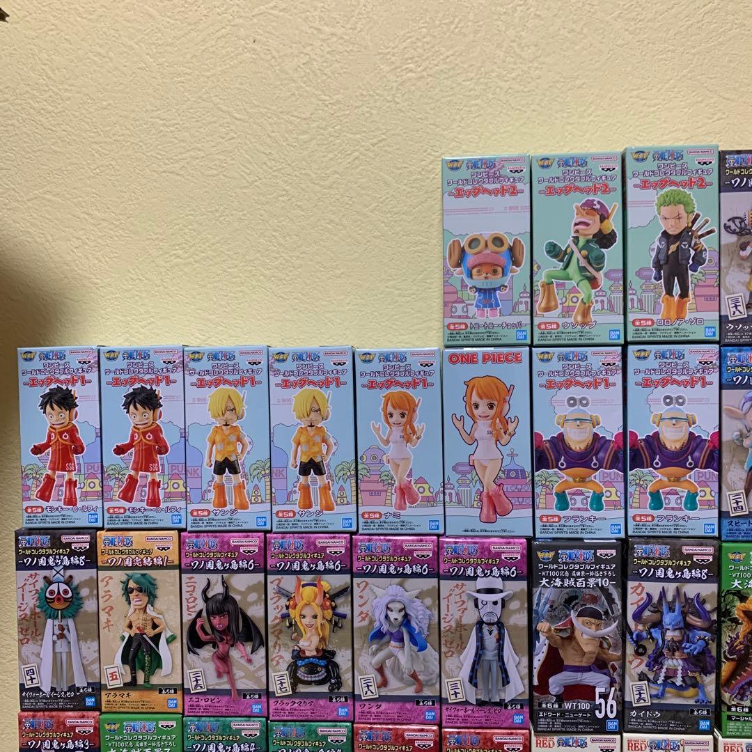 ワンピース ワーコレ　ワールドコレクタブルフィギュア　まとめ売り　86個