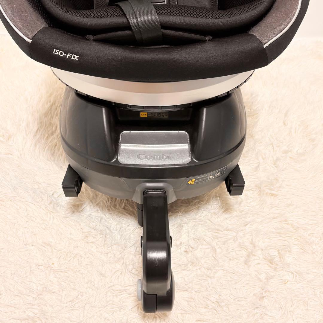 【美品】Combi クルムーヴ スマート ISOFIX エッグショック ブラック