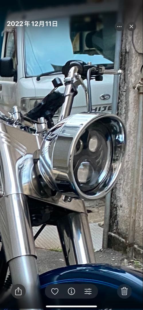 7インチヘッドライト一式とサービス品　バイク用