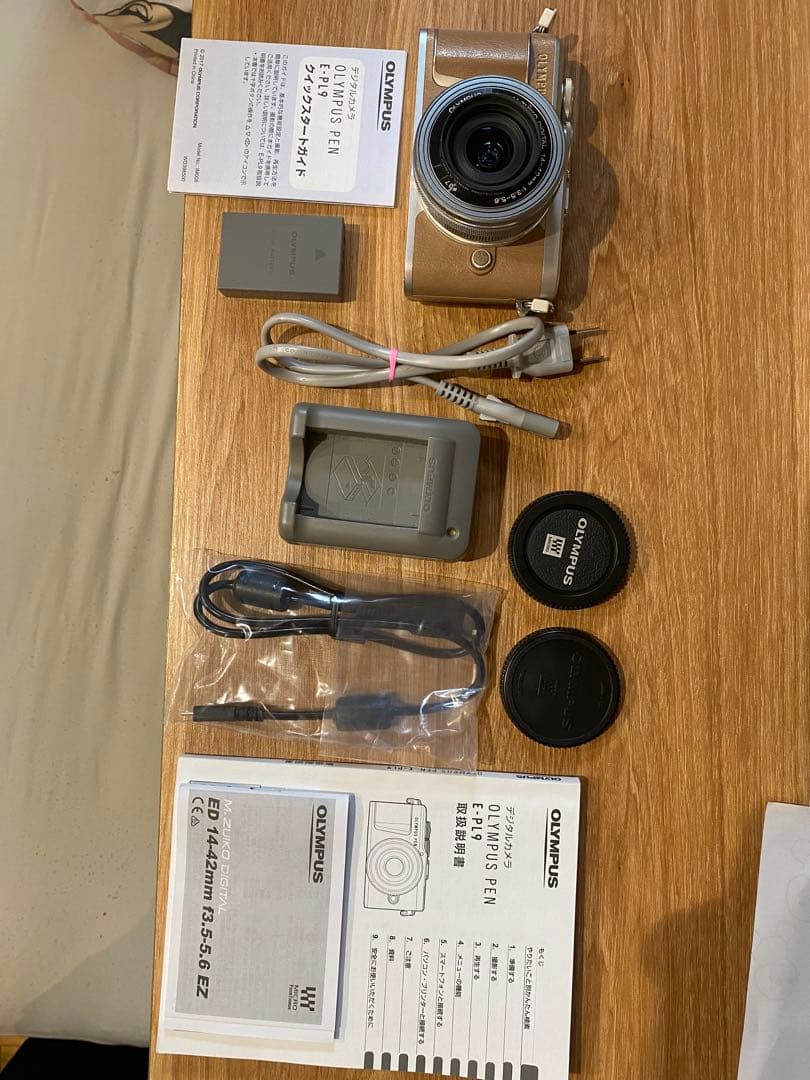 値下げ！OLYMPUS E-PL9 ミラーレス一眼 ブラウン　電源・動作確認済み