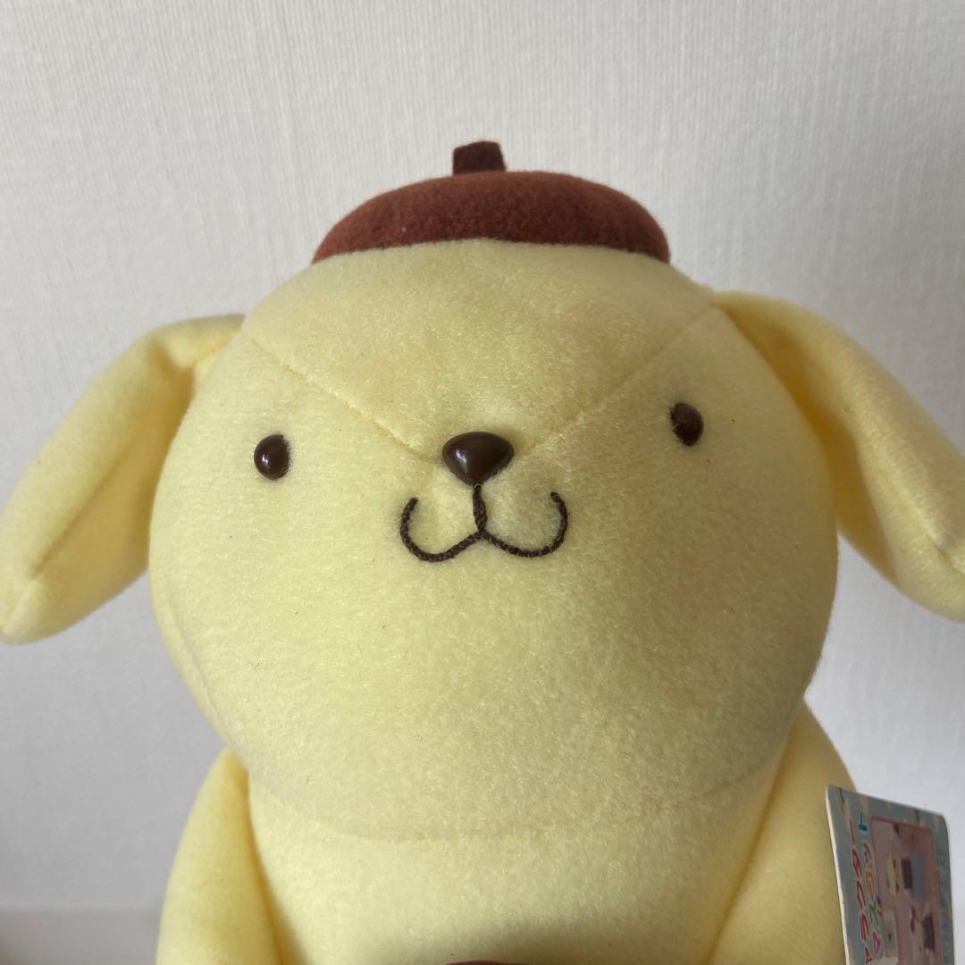サンリオ　ポムポムプリン　ぬいぐるみ　マスコット　平成レトロ　激レア　SEGA