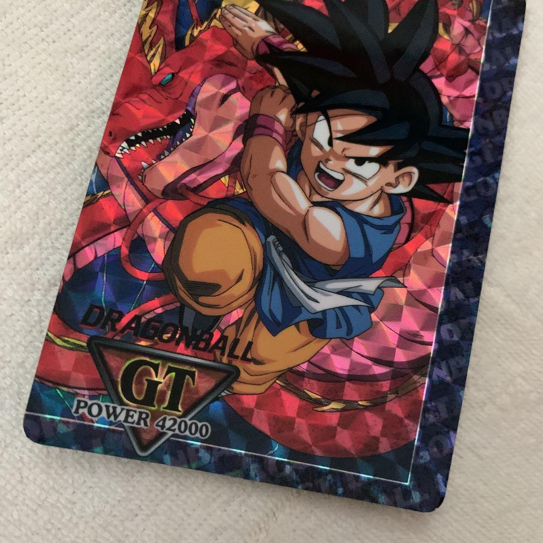 超貴重！ ドラゴンボールGT アマダ 86 シールタイプ キラ カード