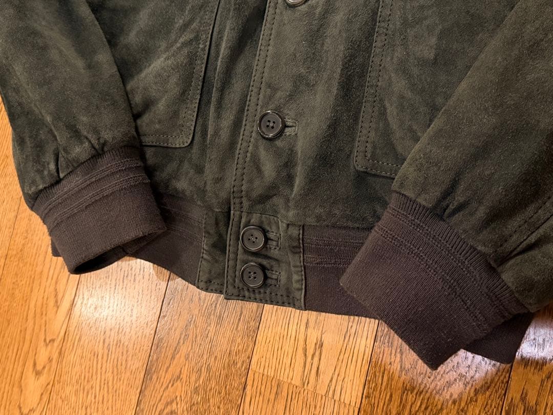 定価22万 逸品 VALSTAR VALSTALINO ゴートスエード ブルゾン