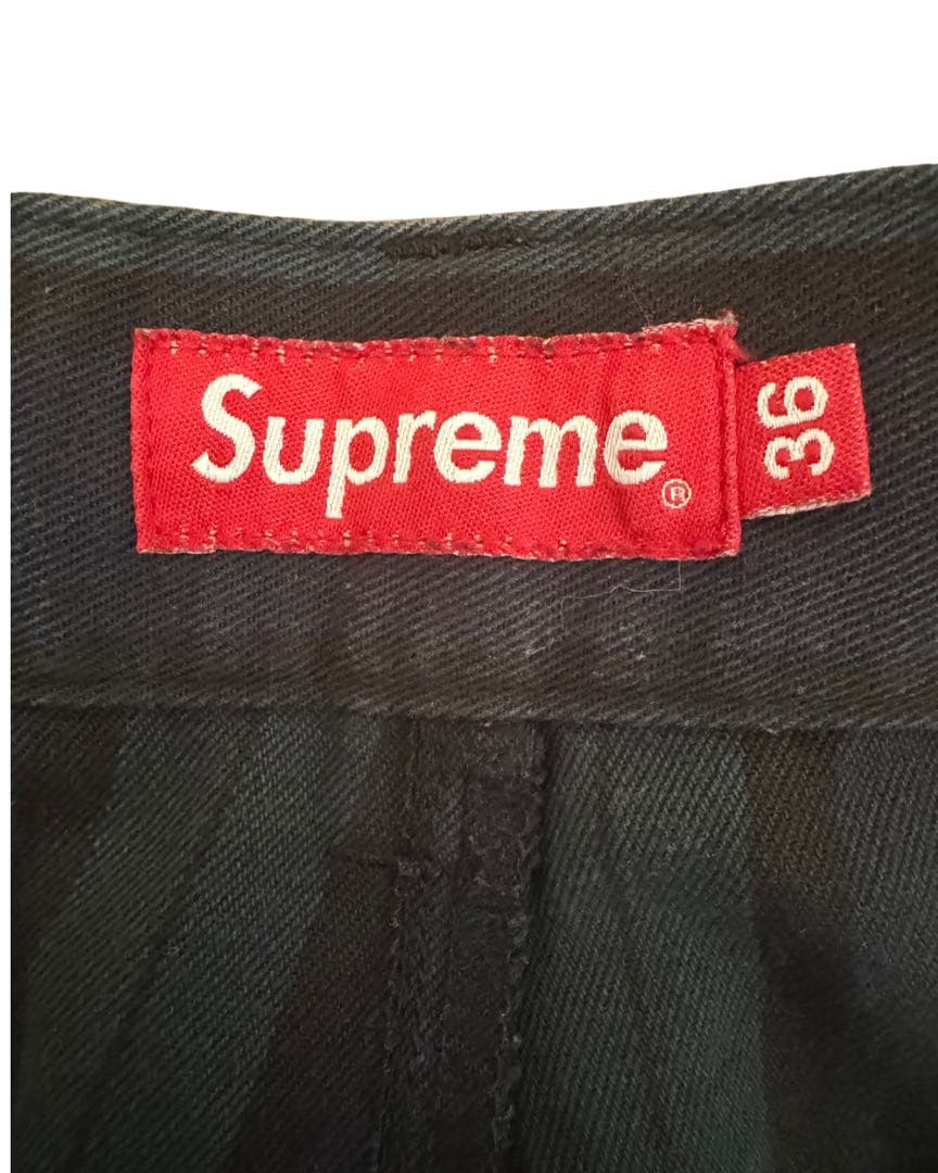 SUPREME WORK CHINO 36 ブラックウォッチ