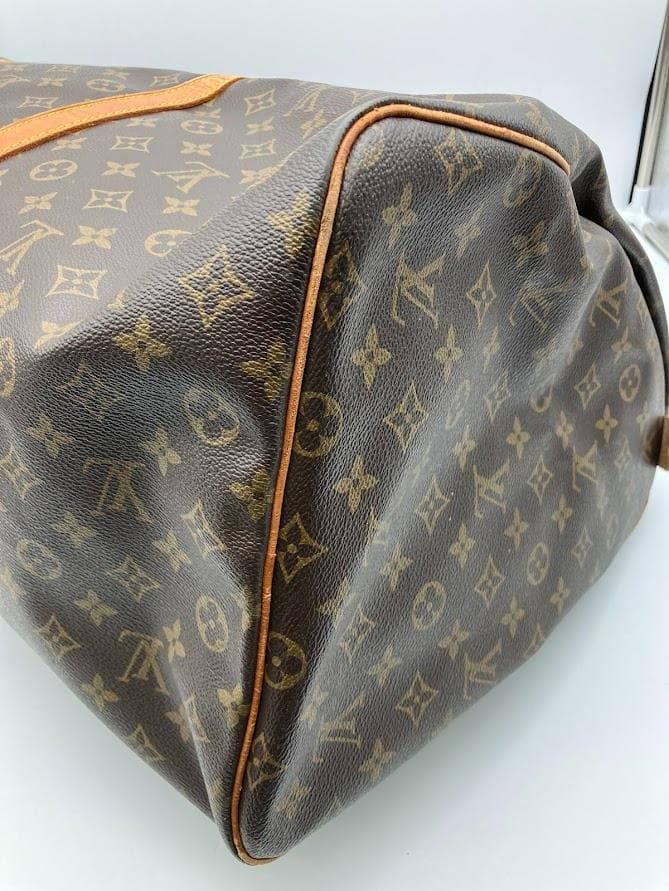 Louis Vuitton ボストンバッグ ブラウン モノグラム　キーポル60