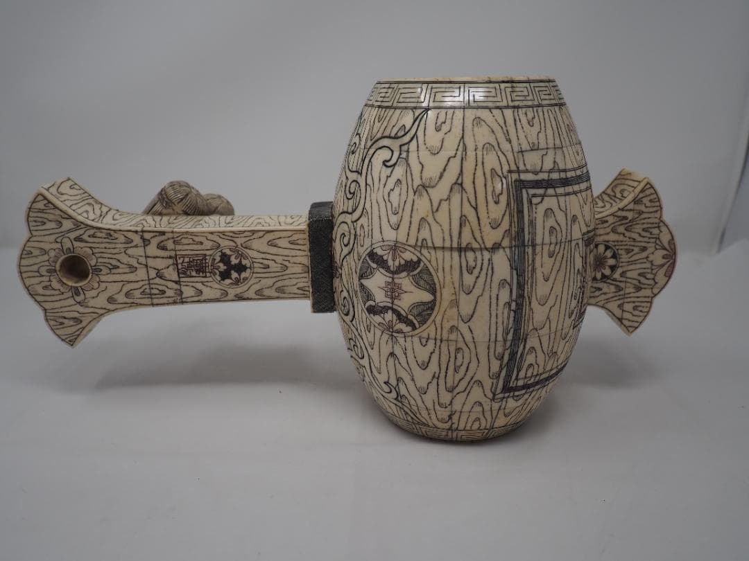 大型　打ち出の小づち　練り物　重さ3.8㎏　インテリア　縁起物　中国