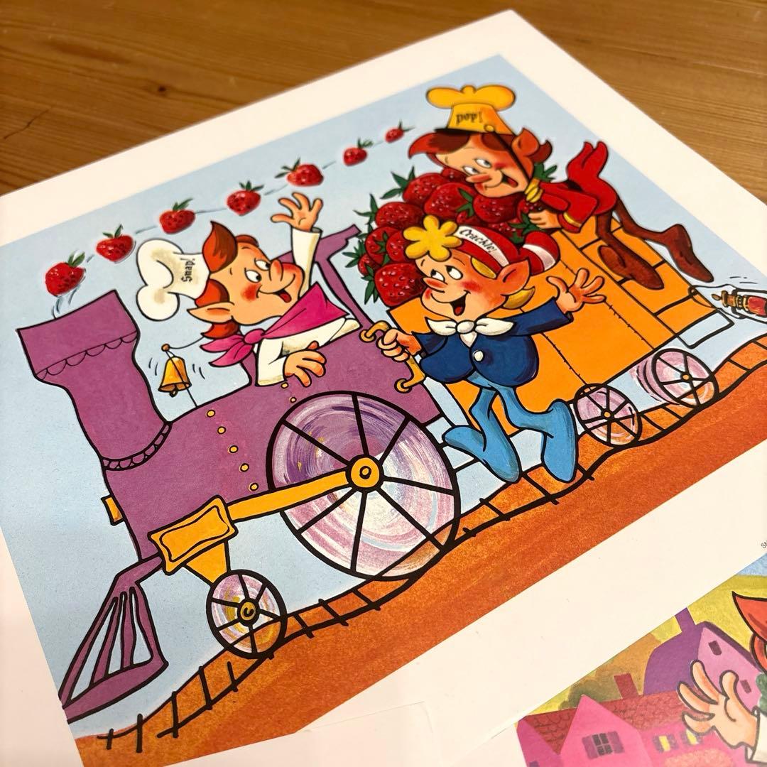 ケロッグ　スナップクラックルポップ　ディスプレイ　ポスター　セット　アメトイ