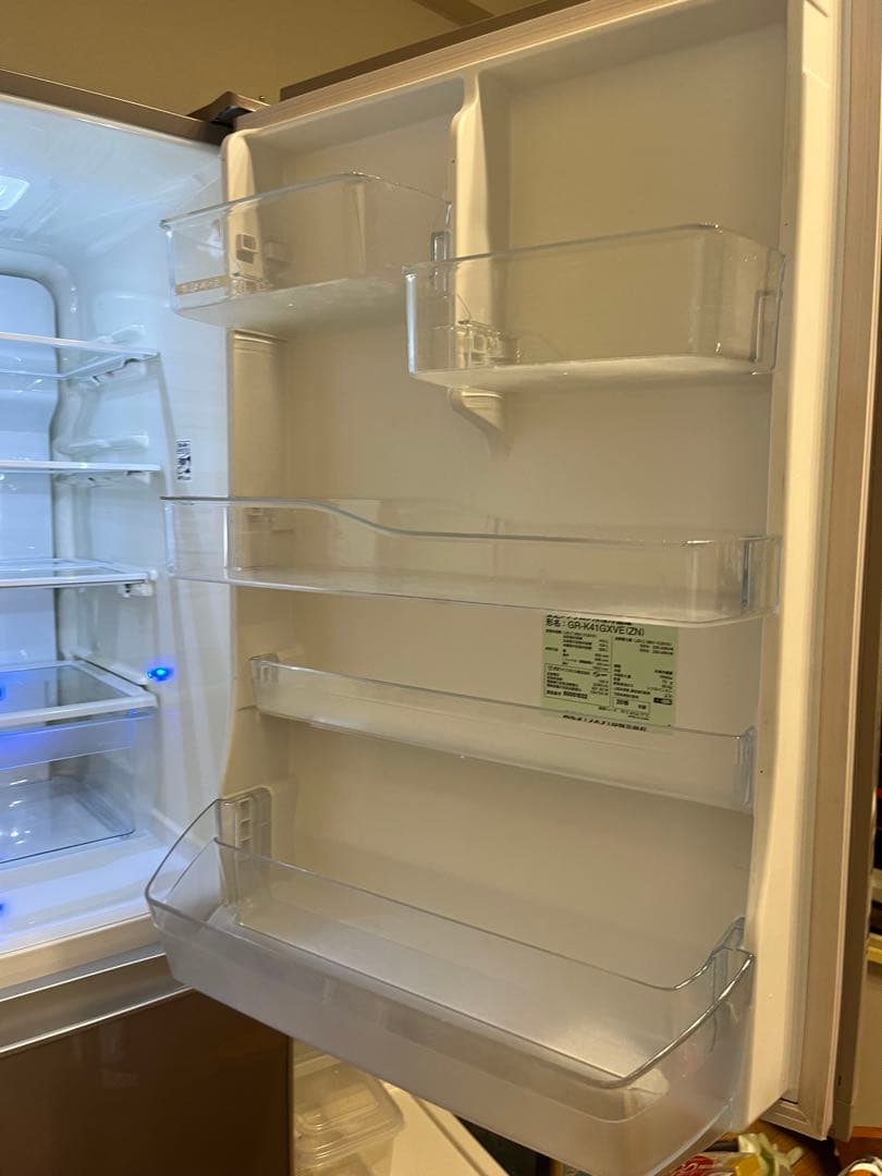 5/5まで TOSHIBA 冷蔵庫 GR-K41GXVE(ZN) 410L