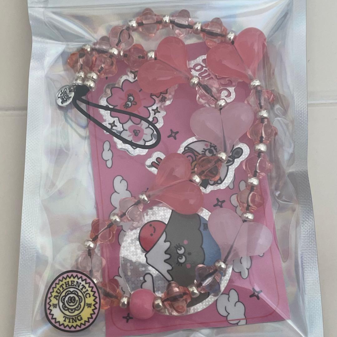 【正規品】ストリングティング チェリー ブロッサム　ピンク ハート