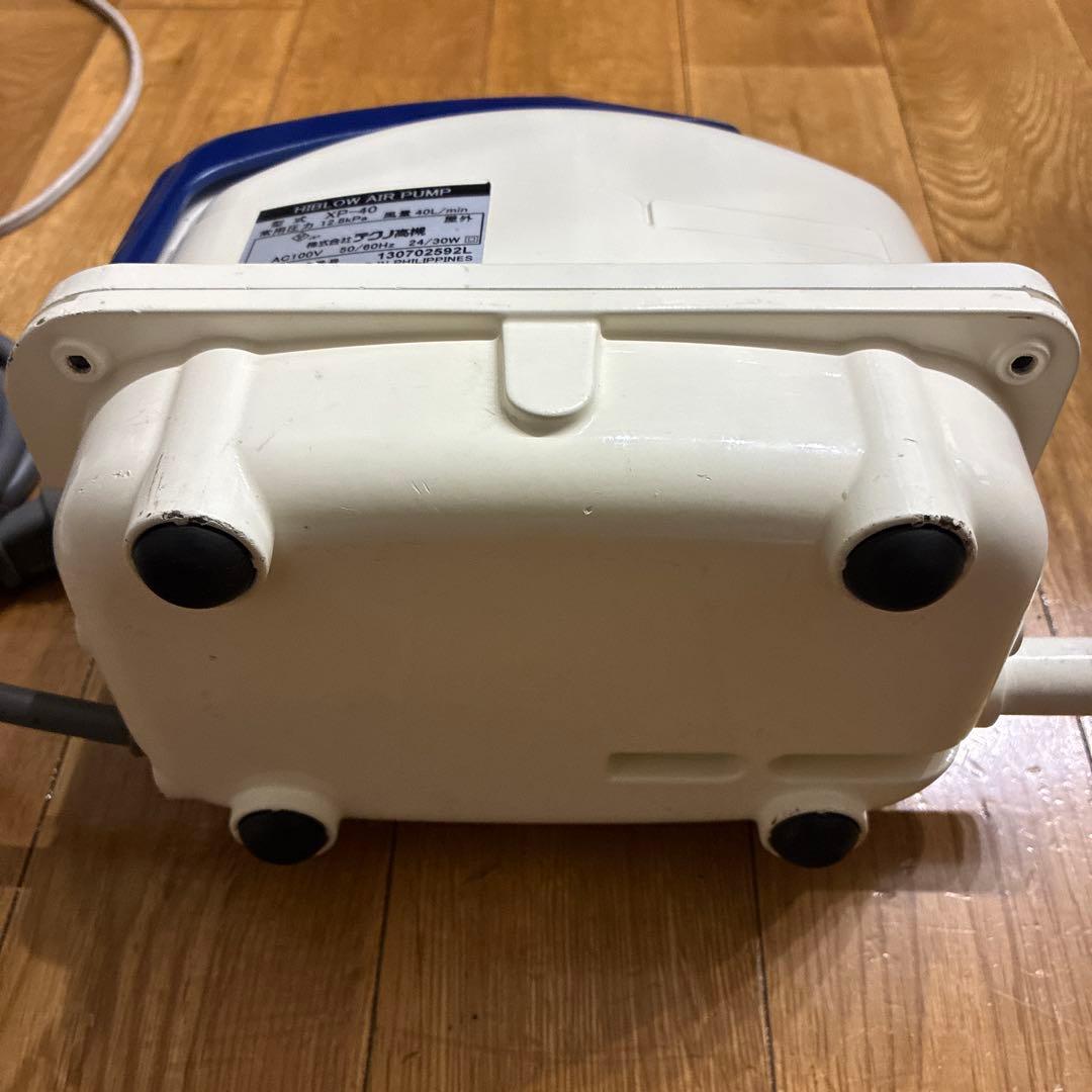 浄化槽 エアポンプ ブロワ 新品6連コック付き ブロワ テクノ高槻 XP-40