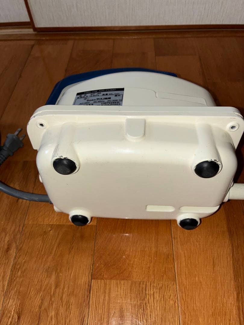 浄化槽 エアポンプ ブロワ 新品6連コック付き ブロワ テクノ高槻 XP-40