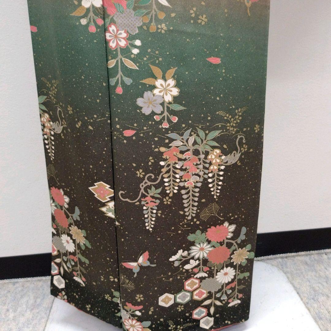 733　半額セール　やまと誂え　正絹　友禅　訪問着　 4点フルセット