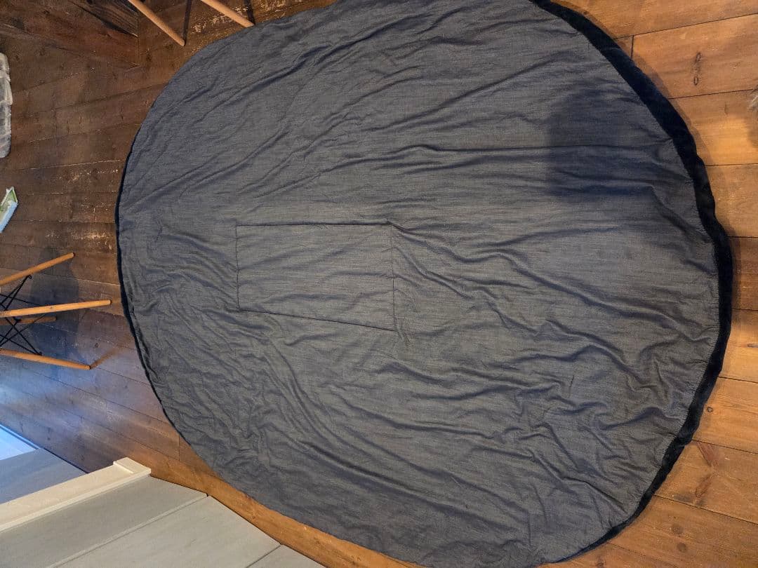 無印良品 木目調 楕円形こたつ 1300×750×350mm