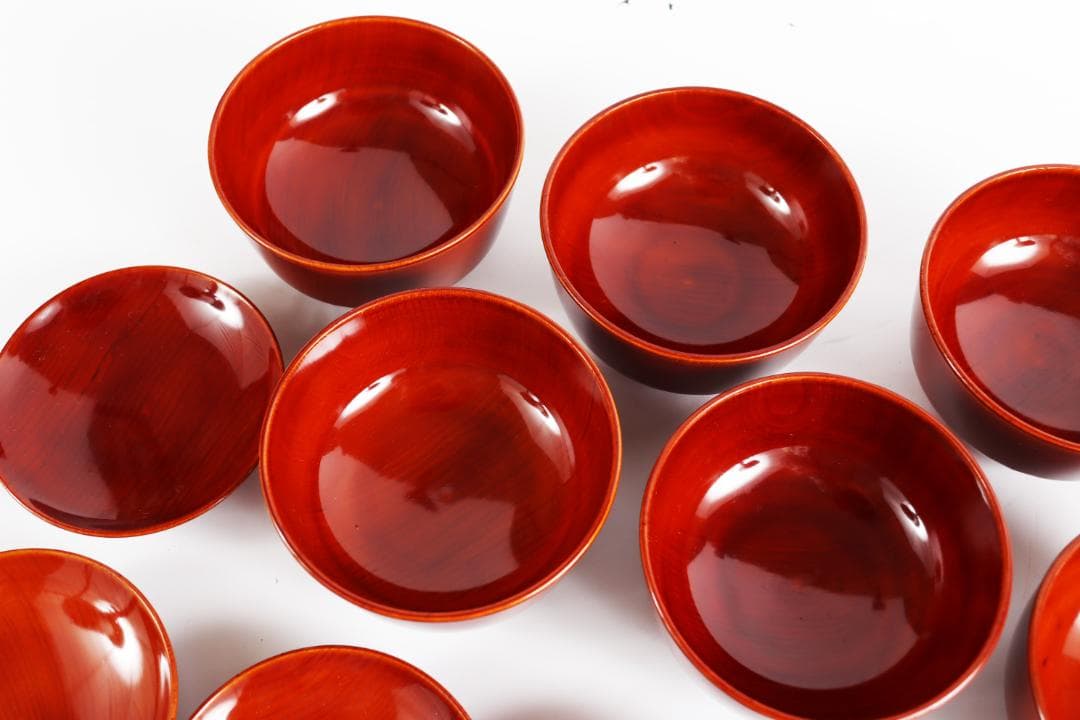 春慶塗 吸物椀 七客 木製漆器 懐石料亭