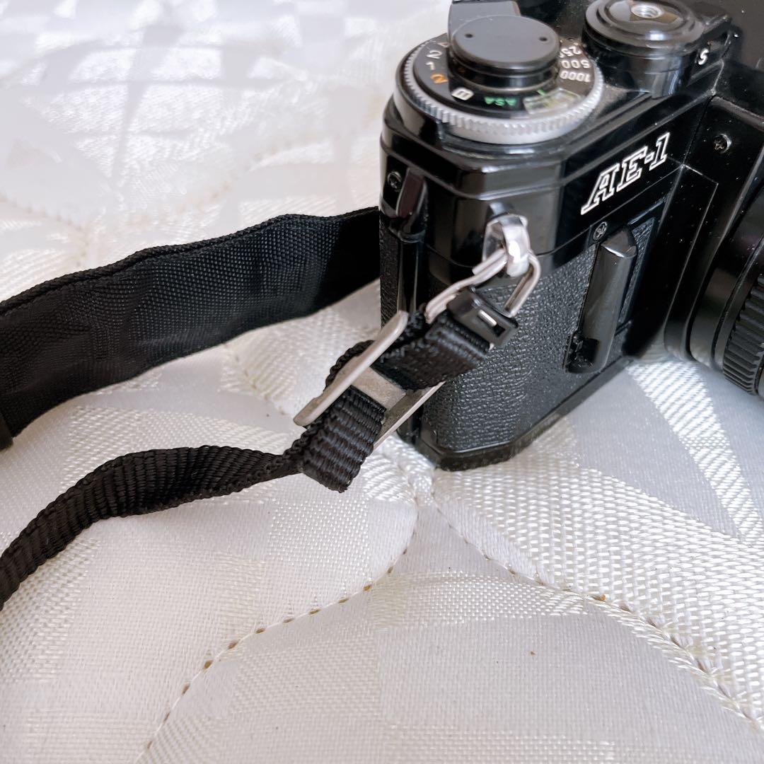 Canon AE-1 ズームレンズ ストロボ ストラップ セット