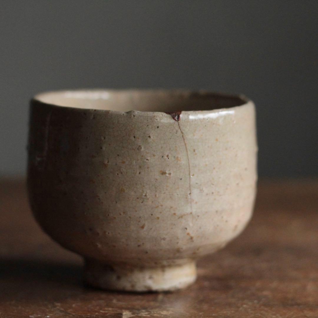 佳き高台の 萩焼 茶碗 茶道具 古道具 アンティーク