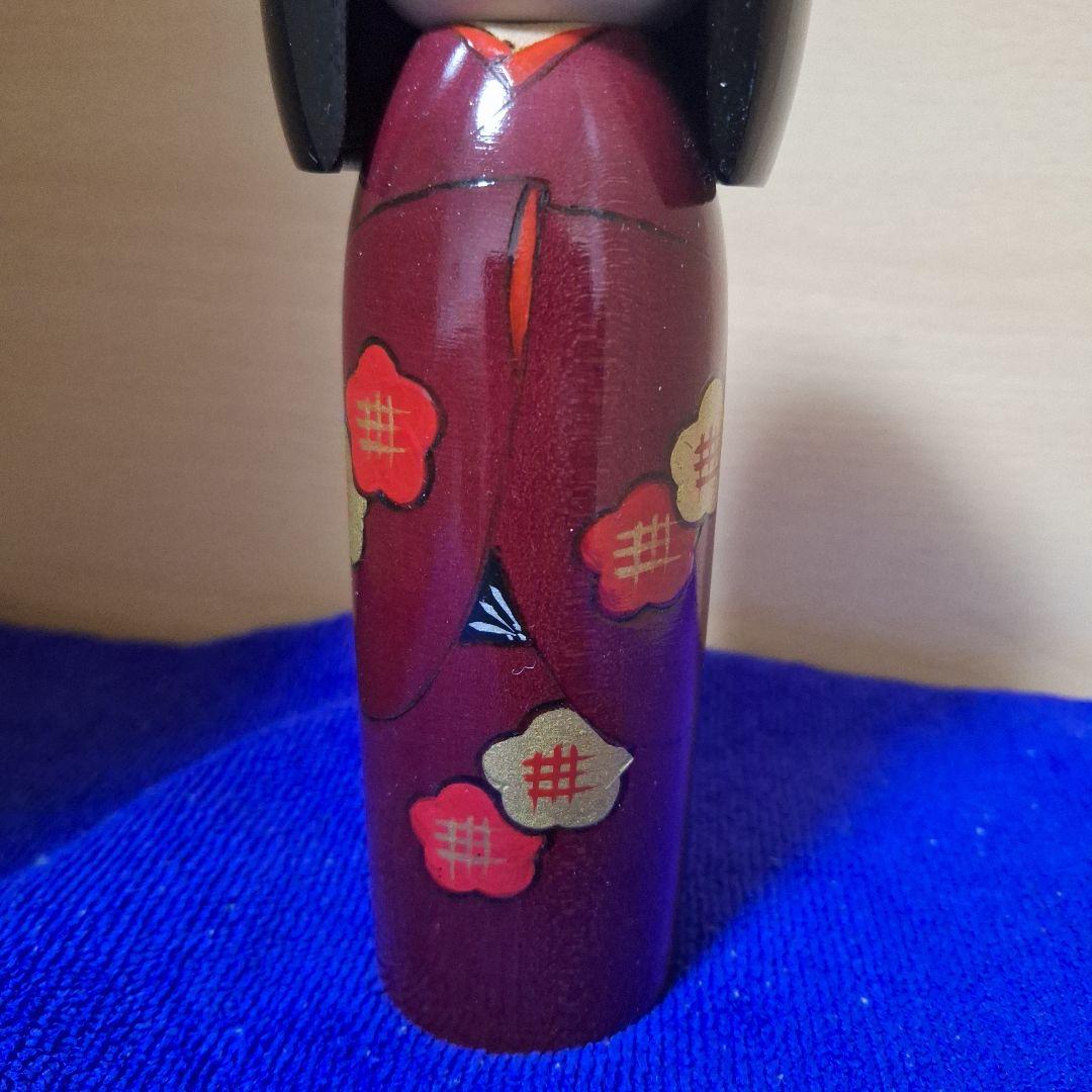 内閣総理大臣賞受賞宮川雄一作創作こけし『想い出』晃常こけし工房『春の夢』セット