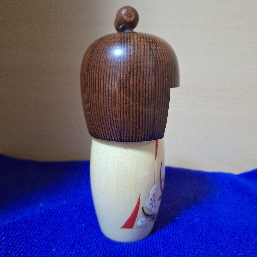 内閣総理大臣賞受賞宮川雄一作創作こけし『想い出』晃常こけし工房『春の夢』セット