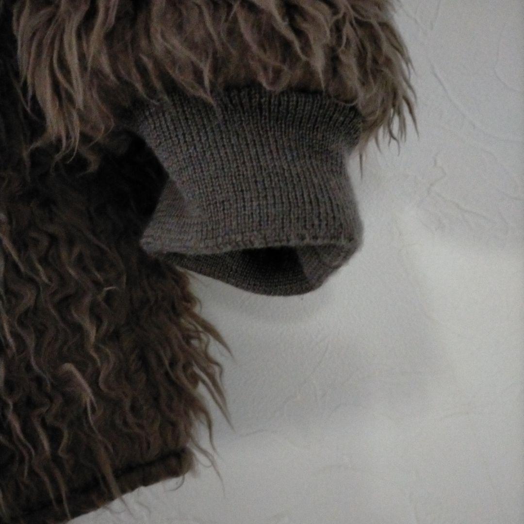 che 定価74800円　needles ファー　コート　フリース　ボア