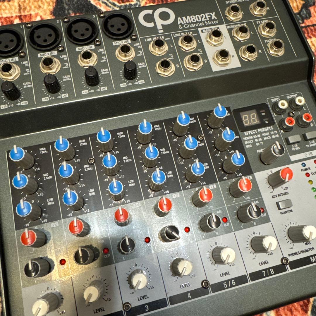 CLASSIC PRO AM802FX コンパクト・アナログミキサー