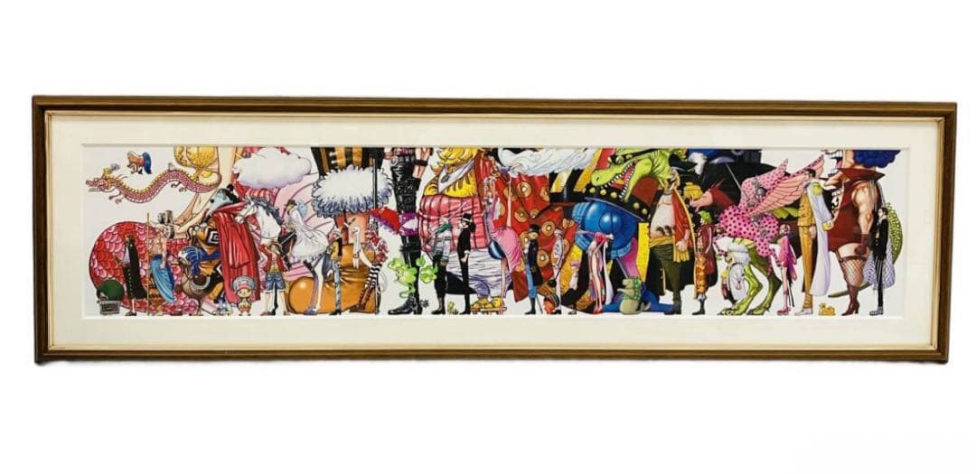 VIVRE CARD ONE PIECE つながる表紙イラスト 高級複製原画