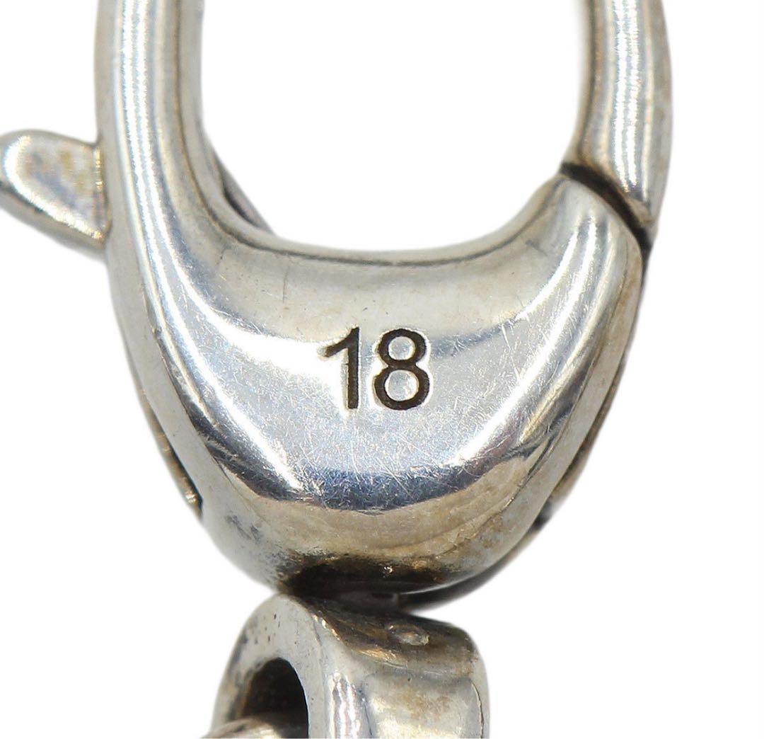 R2324 美品 グッチ SV925 ダブルG キーモチーフ ブレスレット