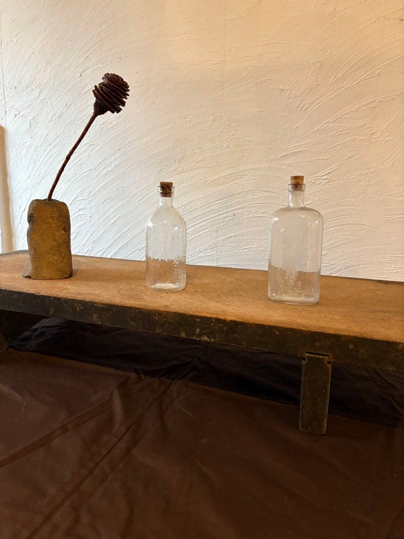 アンティーク　まな板　展示台　店舗什器