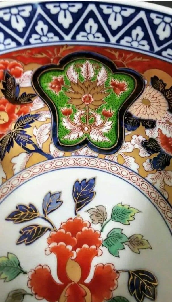 【未使用】極錦金彩古伊万里 鉢(大)