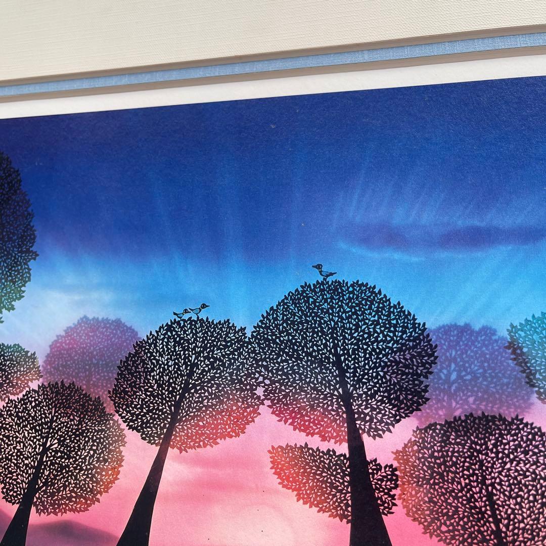 藤城清治 『夜明けの輝き』