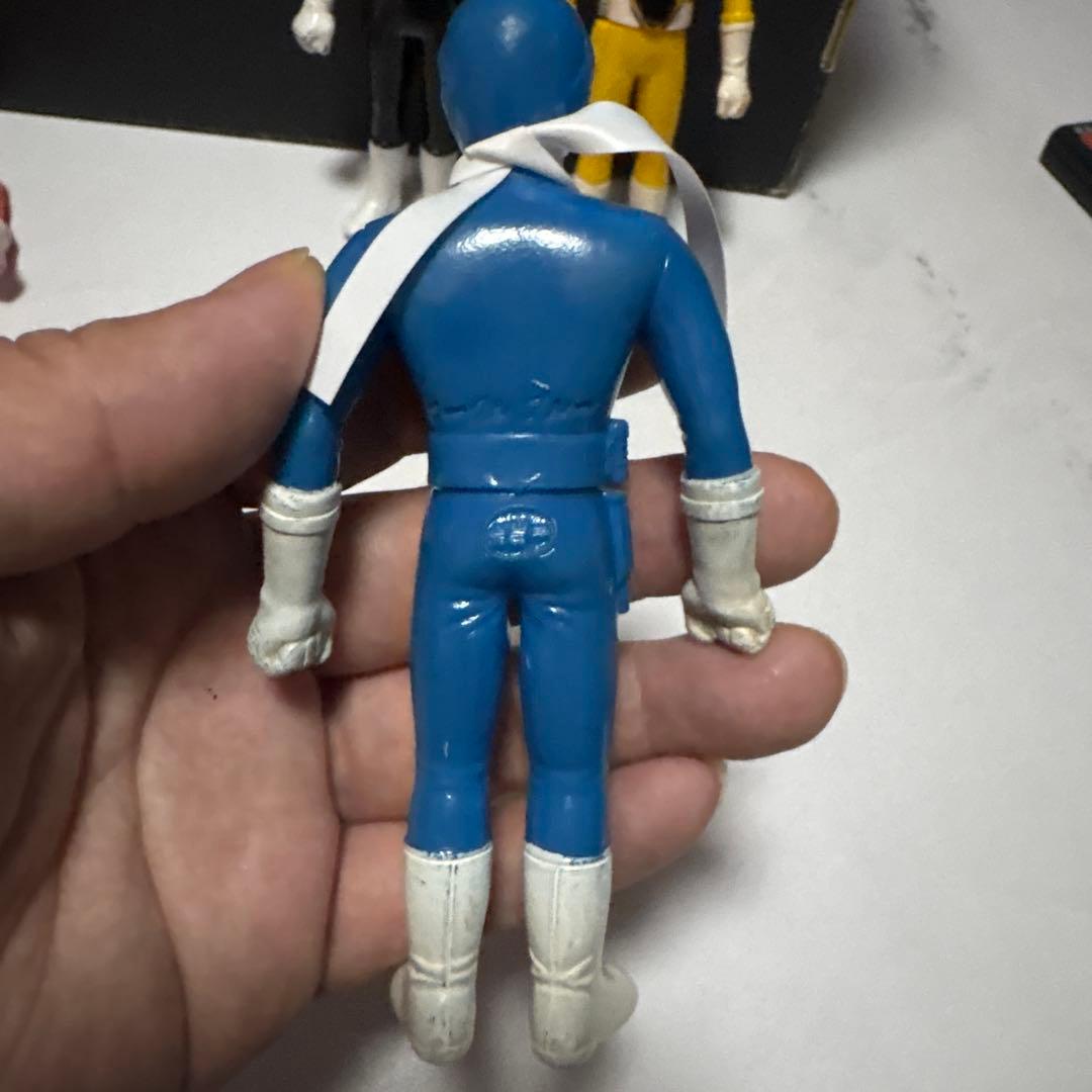 当時物ゴーグルファイブソフビ4体セット ポピー