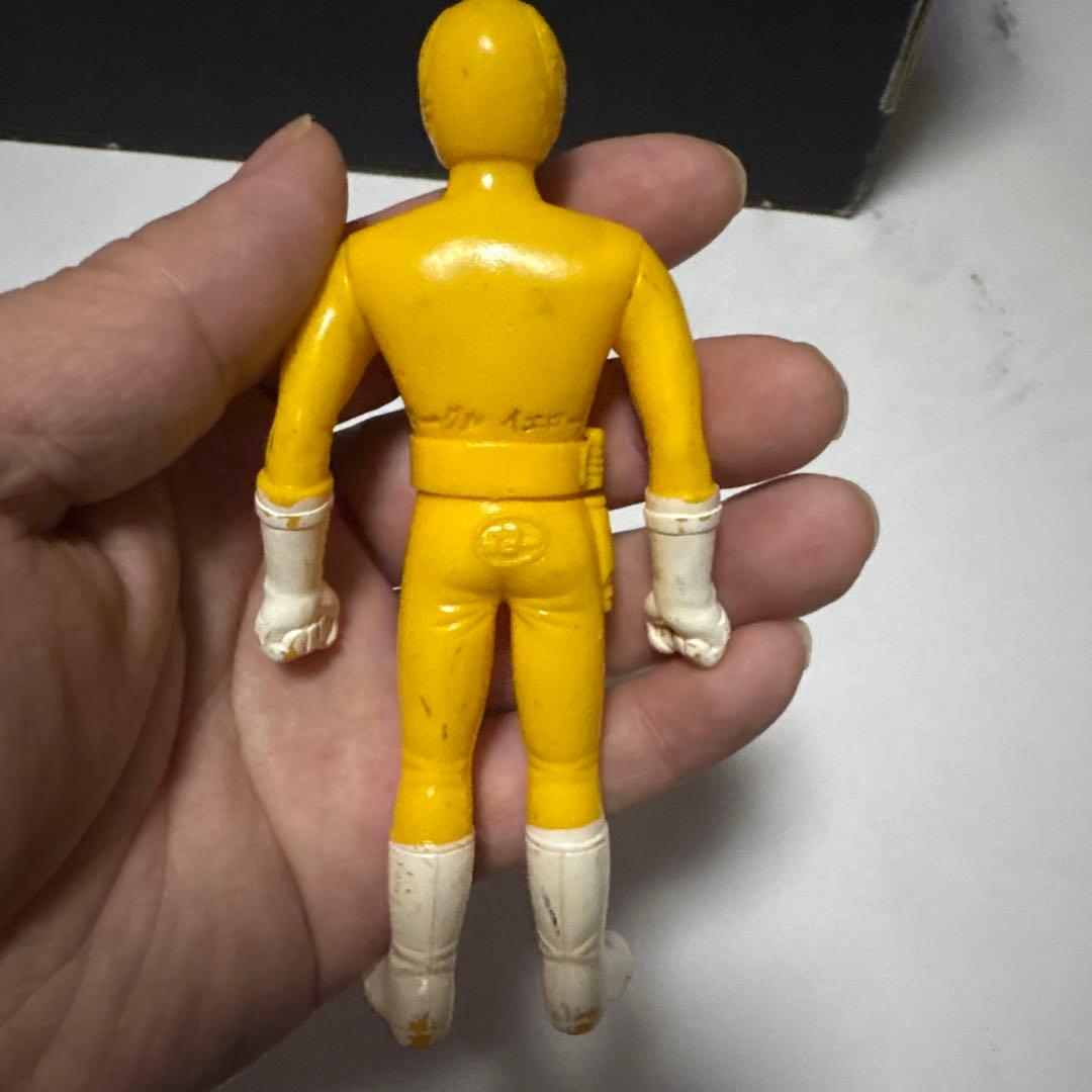 当時物ゴーグルファイブソフビ4体セット ポピー