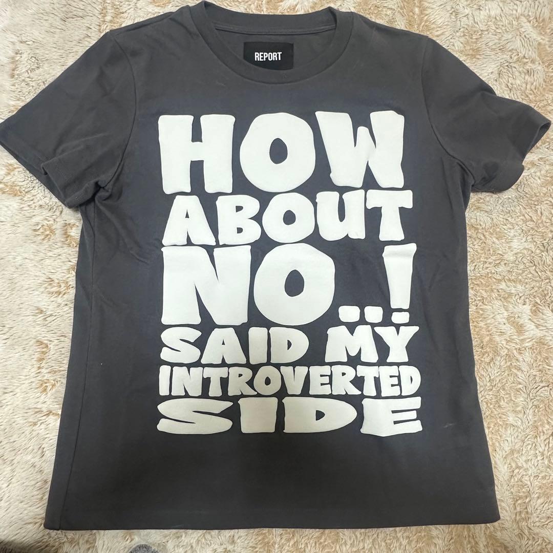 xenoreport Tシャツ チャコール サンウォン