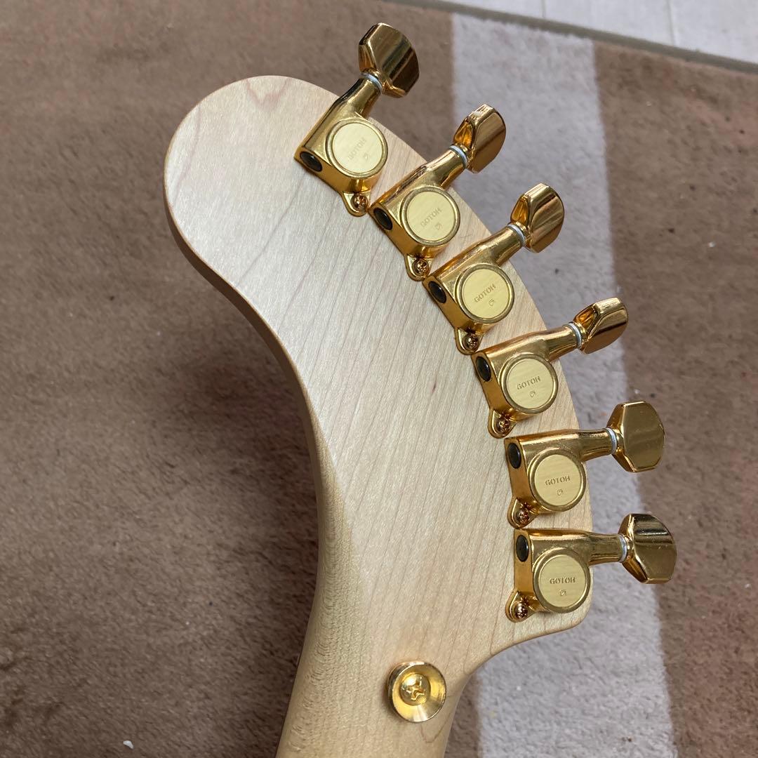 FERNANDES ZO-3C ギター ブラック ゴールドパーツ　1992年