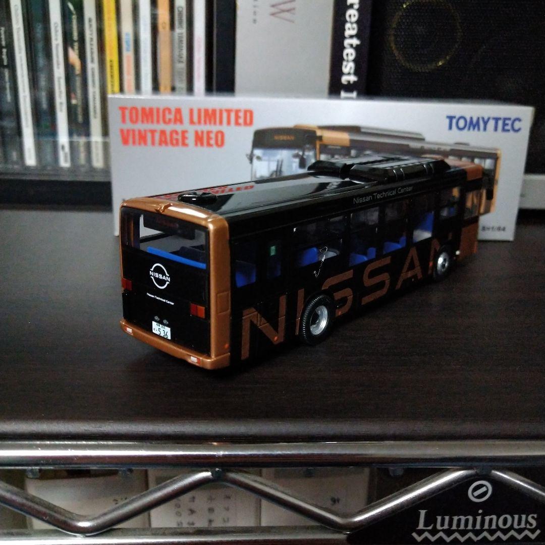 トミカリミテッドヴィンテージNEO245cいすゞエルガ日産送迎バスサイドミラー付