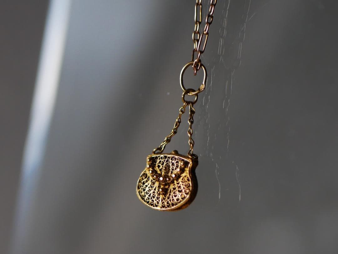 専用　フィリグリー　K18　フランスアンティーク　アンティークジュエリー