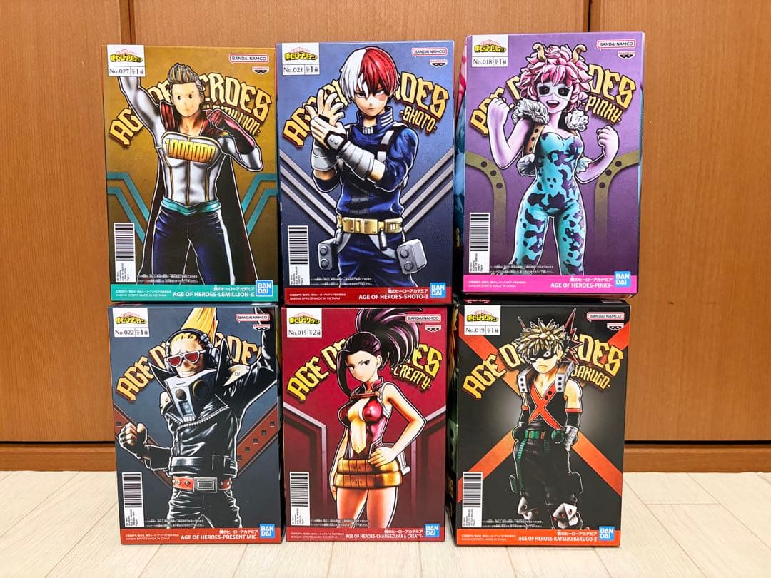 僕のヒーローアカデミア フィギュア １８体セット　未開封　５６