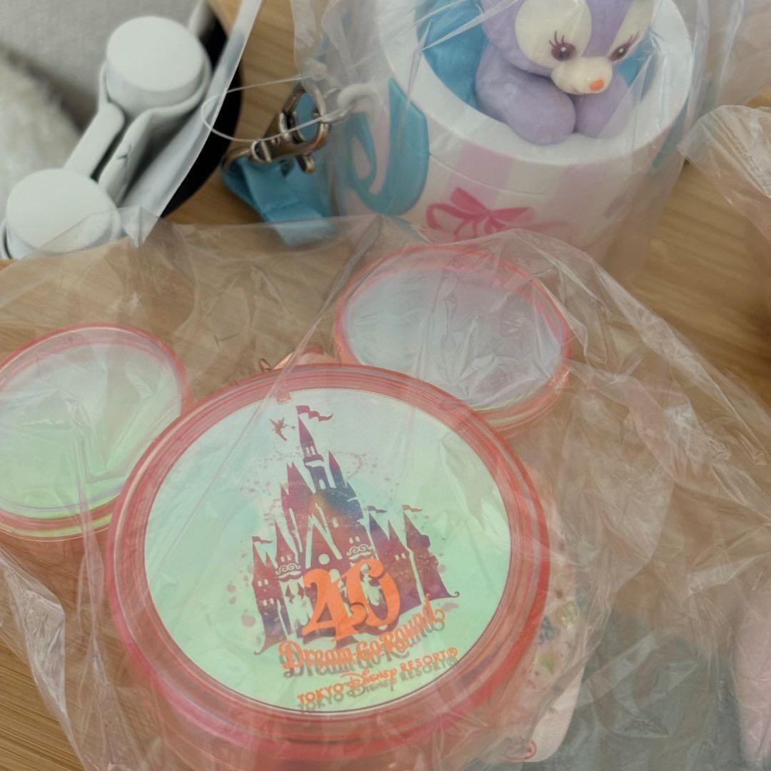 未使用　ディズニー　スナックケース　40周年　ダッフィー　スーベニア