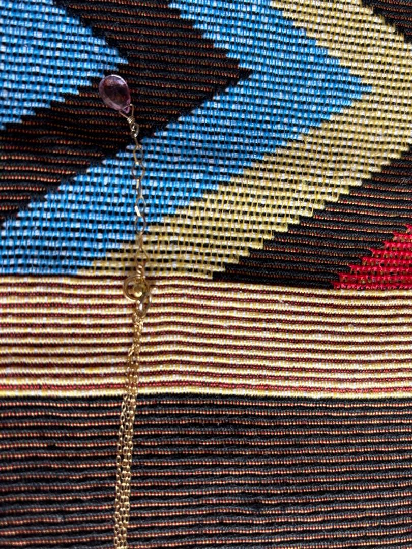 (YUI)インドラマンヌイール　(18金天然石)ネックレス保証書付き