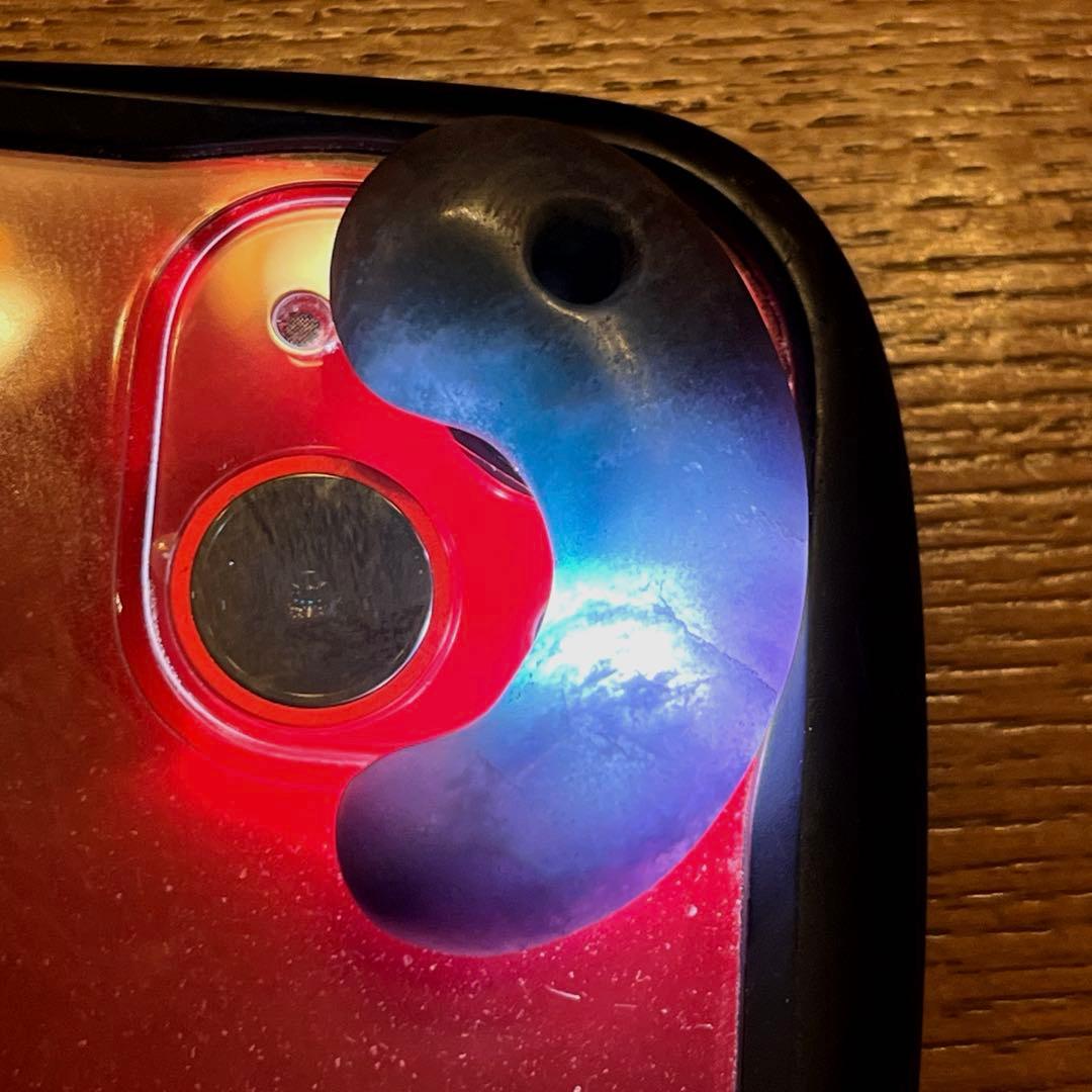 希少　古墳期　勾玉　複色翡翠