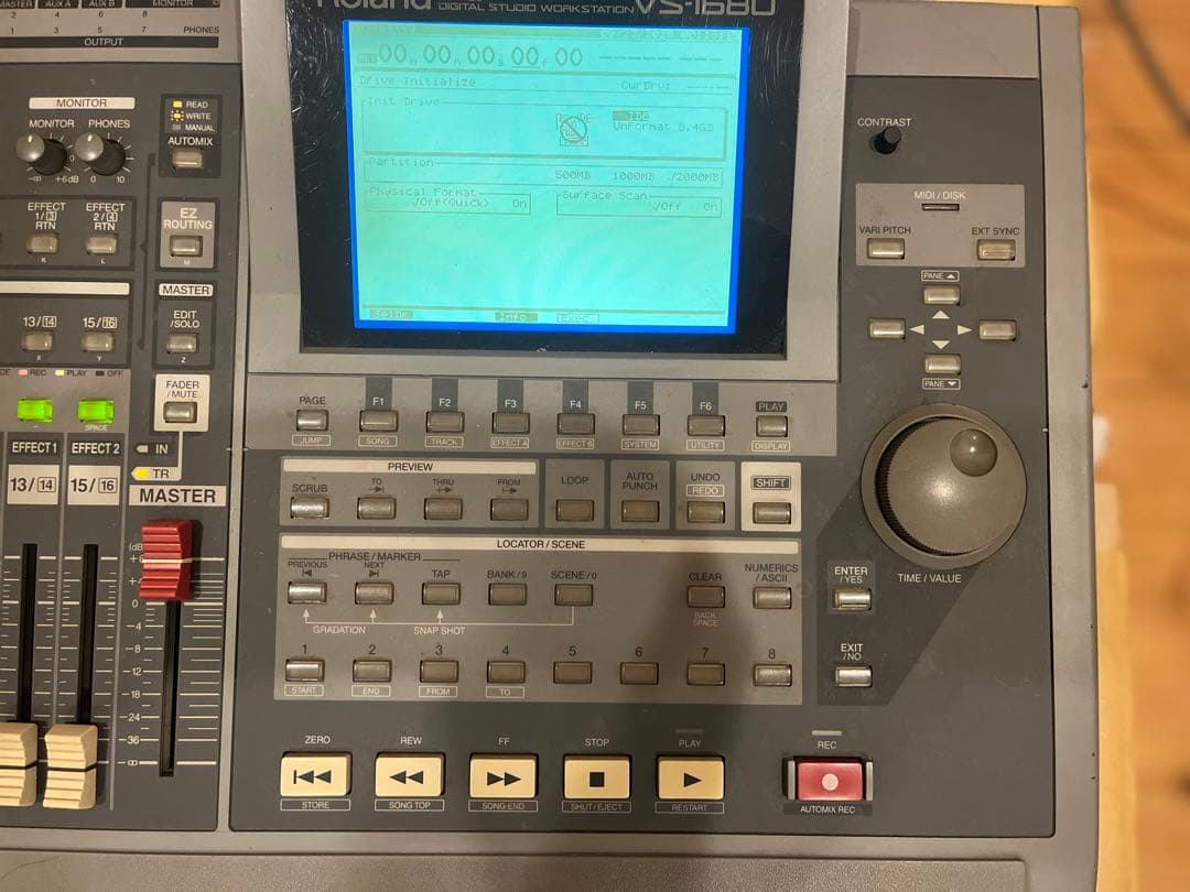 Roland VS-1680 VS8F-2×2 10G CD-RW付