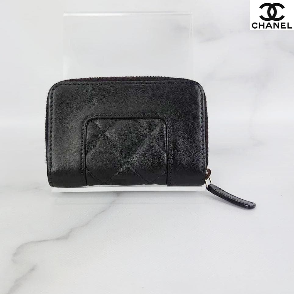 超美品　CHANEL　マドモアゼル　マトラッセ　カードケース
