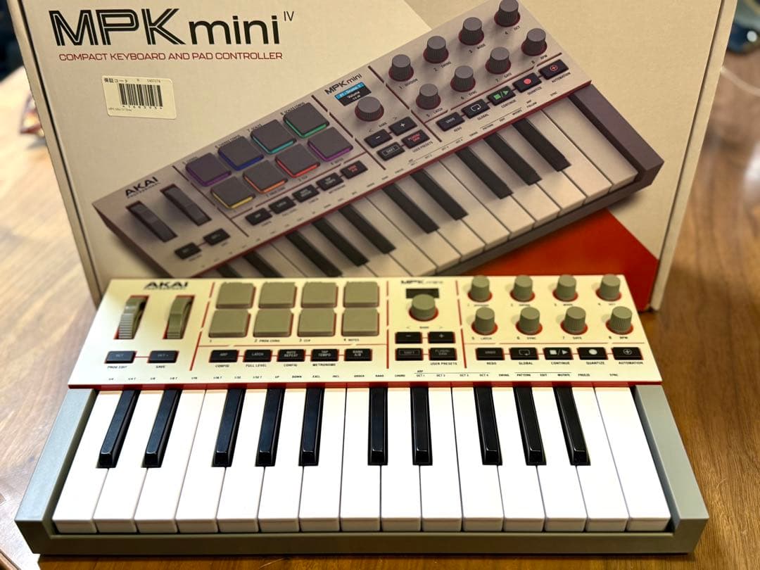 AKAI MPK mini IV MIDIキーボード mk4