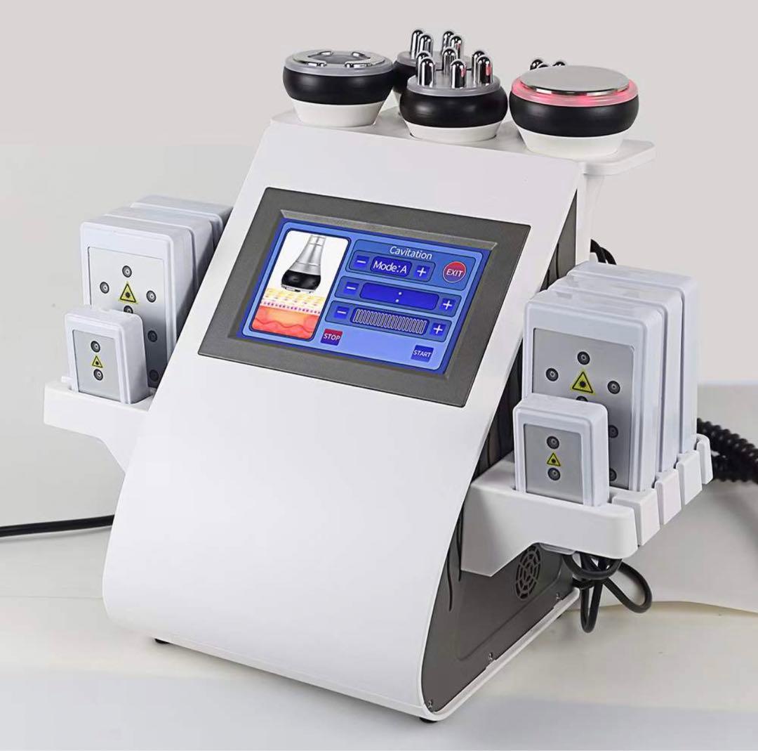 【1台6役】業務レベル キャビテーション 40khz ラジオ波 エステ セルフ
