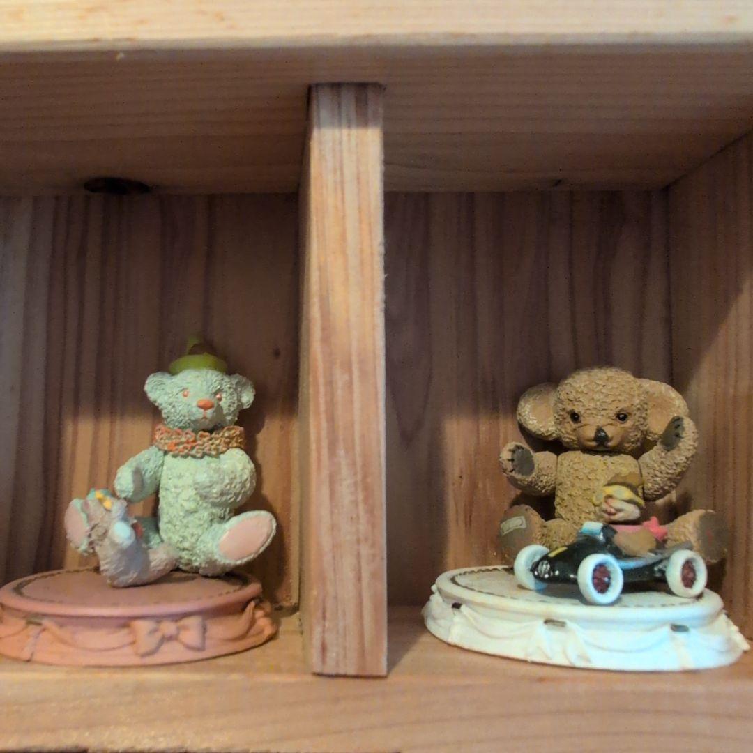 テディベアアンティークコレクション１７種類　海洋堂