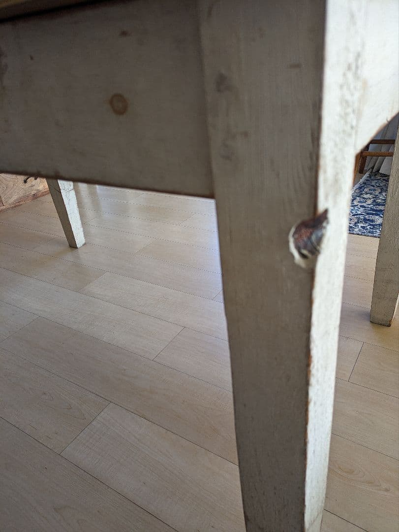 週末値下げ　ダイニングテーブル　古家具　 アンティーク家具　ビンテージ家具