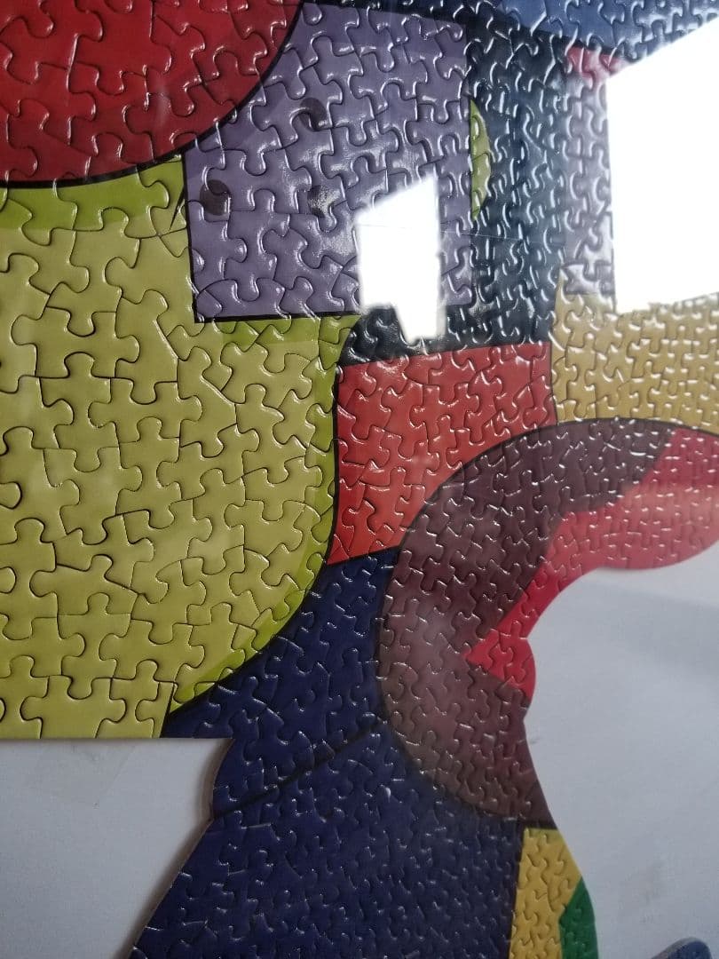 【完成品】kaws×スヌーピーコラボ 1000ピースパズル　フレーム付き