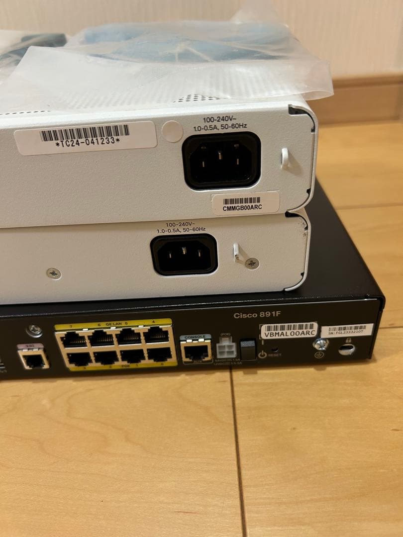 【CCNA、CCNP】静音セット ルータ、Cisco L3、L2スイッチ2960