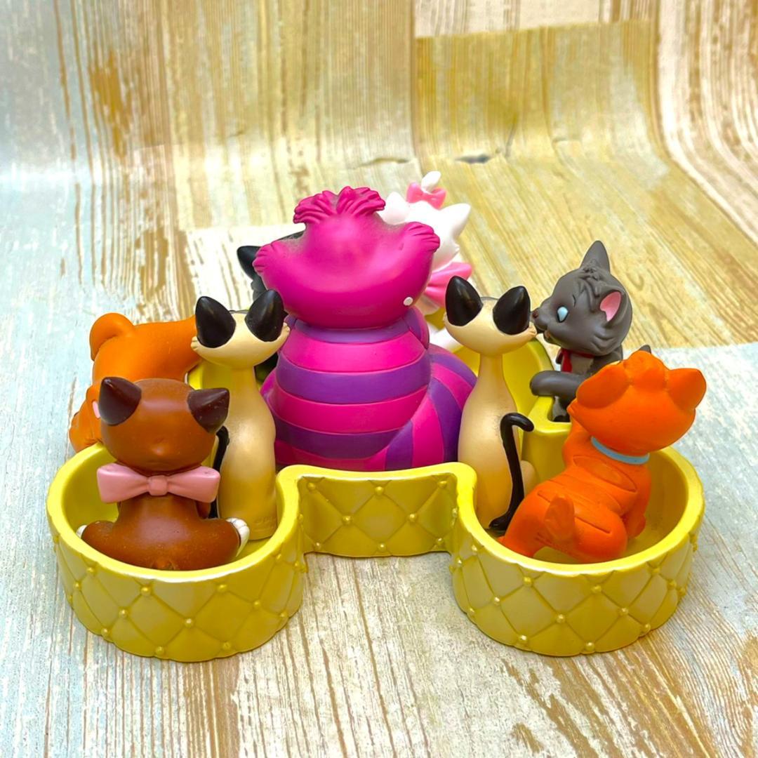 TDR 東京ディズニーリゾート限定 ディズニーキャッツ 猫 フィギュアリン