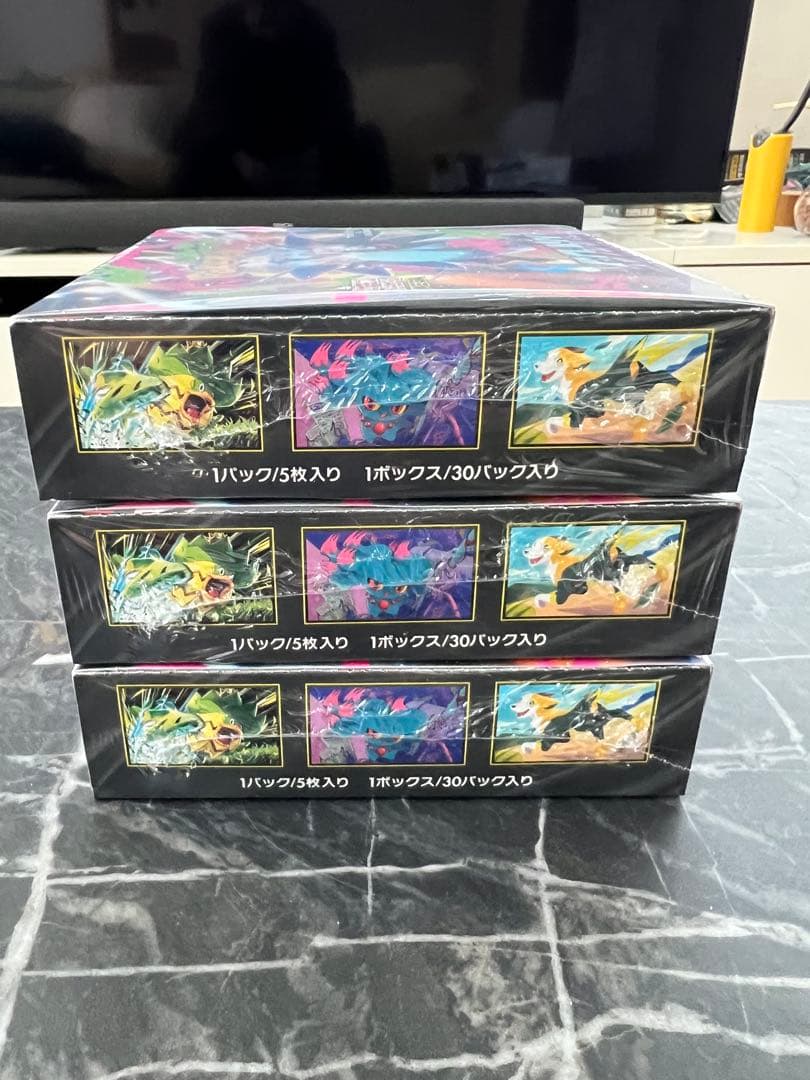 【シュリンク付き新品未開封】インフェルノX ポケモンカード3BOX