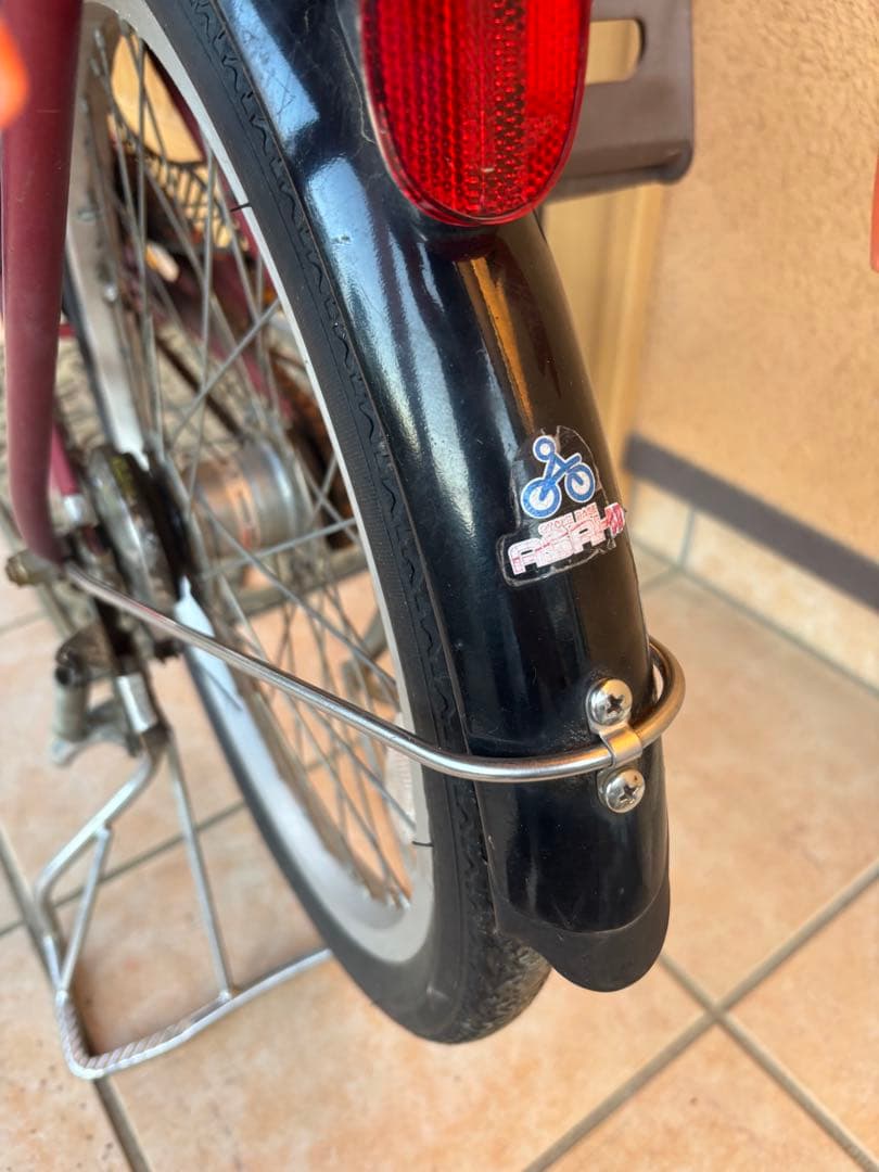 Petit Maman mini 子供乗せ自転車 前後チャイルドシート付き